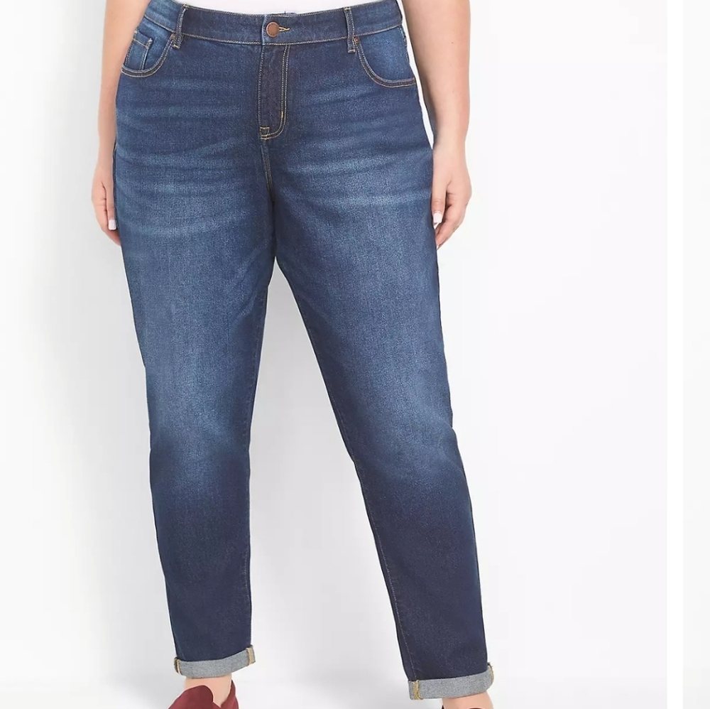 Classic Women's Mid-Rise Boyfriend Magic Flex Jean